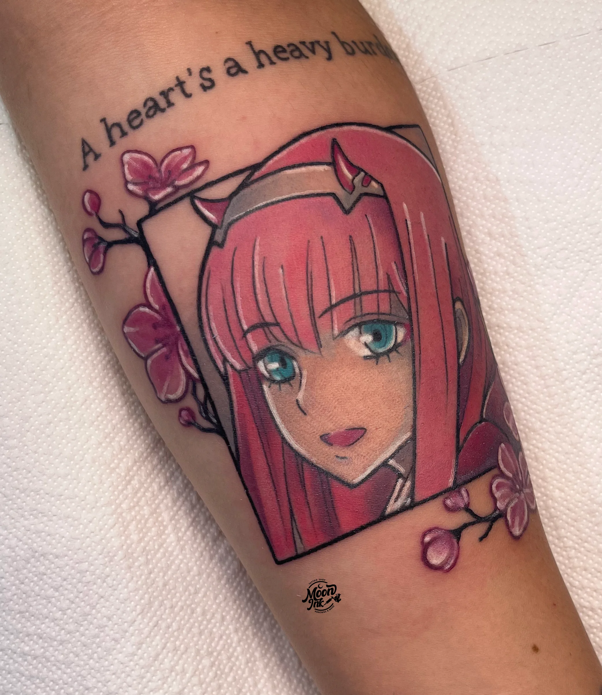 Tatouage Zero Two